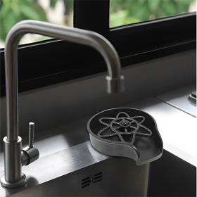 1pc Glass Rinser For Kitchen Sink; Bottle Cup Washer For Sink Attachment; Kitchen Bar Sink Cleaner; Bottle Washer; Kitchen Sink Automatic Flushin