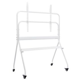 VEVOR Rolling TV Stand, Mobile TV Cart for 35-100 Inch LED/LCD/OLED Flat/Curved TVs