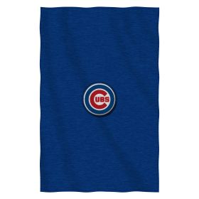 Cubs OFFICIAL MLB "Dominate" Sweatshirt Throw Blanket; 54" x 84"