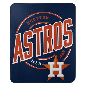 Astros OFFICIAL MLB "Campaign" Fleece Throw Blanket; 50" x 60"
