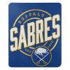 Sabres OFFICIAL NHL "Campaign" Fleece Throw Blanket; 50" x 60"