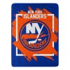 Islanders OFFICIAL NHL "Run" Micro Raschel Throw Blanket; 46" x 60"