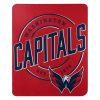 Capitals OFFICIAL NHL "Campaign" Fleece Throw Blanket; 50" x 60"