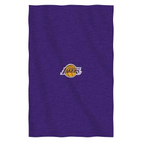 Lakers OFFICIAL NBA "Dominate" Sweatshirt Throw Blanket; 54" x 84"