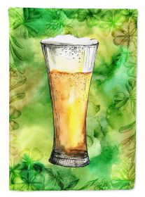 Irish Beer Tall Garden Flag Mailbox Flag Decorative Yard Flag Banner Outside Patio Artwork Yard Flower Beds, Garden Size, Multicolor