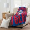 76Ers OFFICIAL NBA Clear Out Micro Raschel Throw Blanket; 46" x 60"