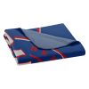 NY Rangers OFFICIAL NHL "Campaign" Fleece Throw Blanket; 50" x 60"