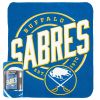 Sabres OFFICIAL NHL "Campaign" Fleece Throw Blanket; 50" x 60"