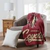 Coyotes OFFICIAL NHL "Signature" Raschel Throw Blanket; 50" x 60"