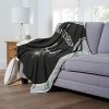 [Personalization Only] OFFICIAL NBA Jersey Personalized Silk Touch Throw Blanket - Spurs