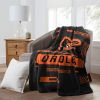 ORIOLES OFFICIAL MLB "Digitize" Raschel Throw Blanket; 60" x 80"