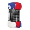 Ny Rangers OFFICIAL NHL "Run" Micro Raschel Throw Blanket; 46" x 60"