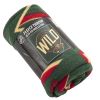 Wild OFFICIAL NHL "Campaign" Fleece Throw Blanket; 50" x 60"