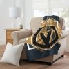 Golden Knights OFFICIAL NHL "Run" Micro Raschel Throw Blanket; 46" x 60"
