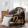 Ducks OFFICIAL NHL "Signature" Raschel Throw Blanket; 50" x 60"